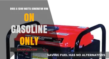 Exploring Fuel Options: Can a 1200-Watt Generator Run on Gasoline Only?