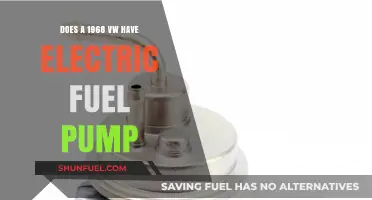 Exploring the Fuel System: Does a 1968 VW Use an Electric Pump?