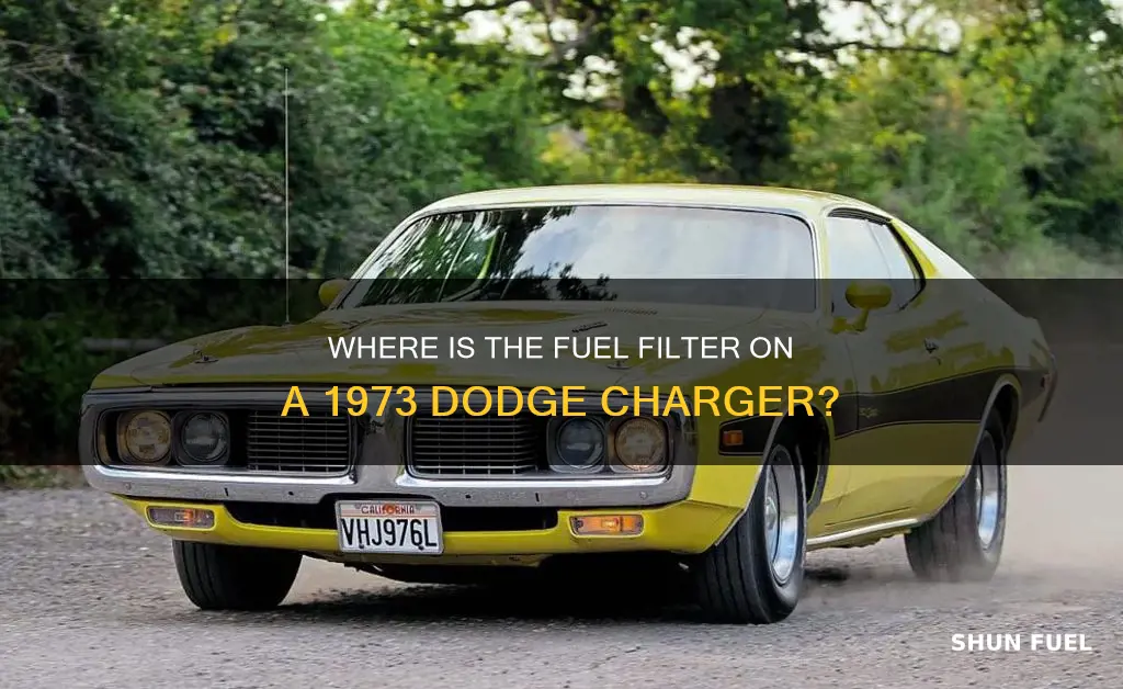 does a 1973 dodge charger have a fuel filter