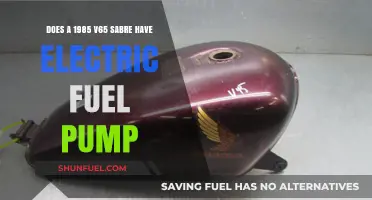 1985 V65 Sabre Fuel System: Electric Pump or Mechanical?