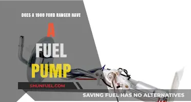 Does a 1988 Ford Ranger Have a Fuel Pump?