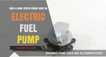 1989 Toyota Pickup Fuel Pump: Electric or Mechanical?