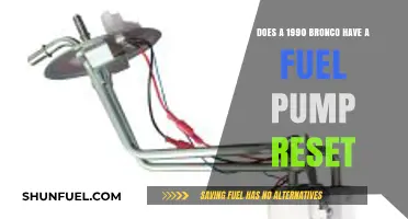 1990 Bronco Fuel Pump Reset: Troubleshooting and Solutions Explained