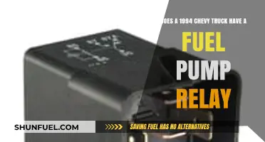 Does a 1994 Chevy Truck Have a Fuel Pump Relay?