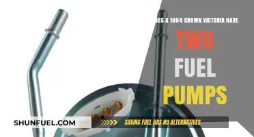 Does the 1994 Crown Victoria Feature Dual Fuel Pumps?