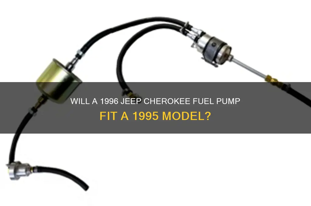 does a 1996 jeep cherokee fuel pump fit a 1995