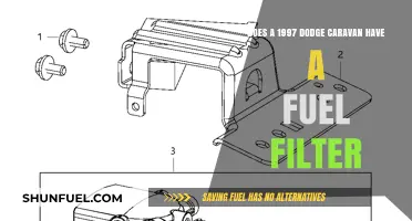 Where's the Fuel Filter on a 1997 Dodge Caravan?