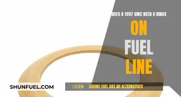 GMC Fuel Line: O-Rings Required for 1997 Model?