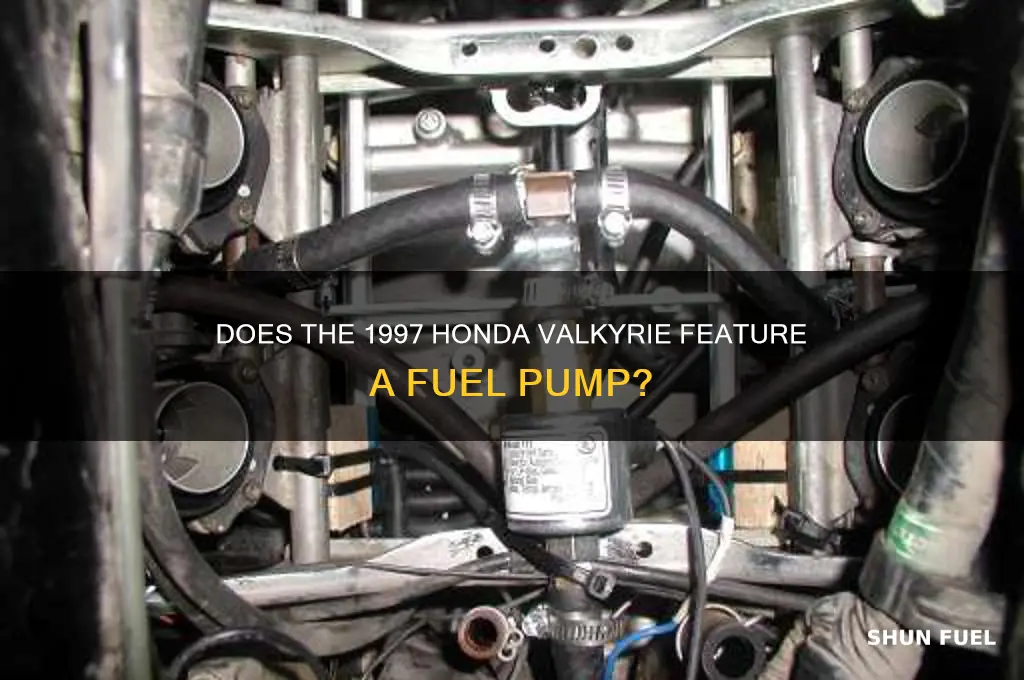 does a 1997 honda valkyrie have a fuel pump