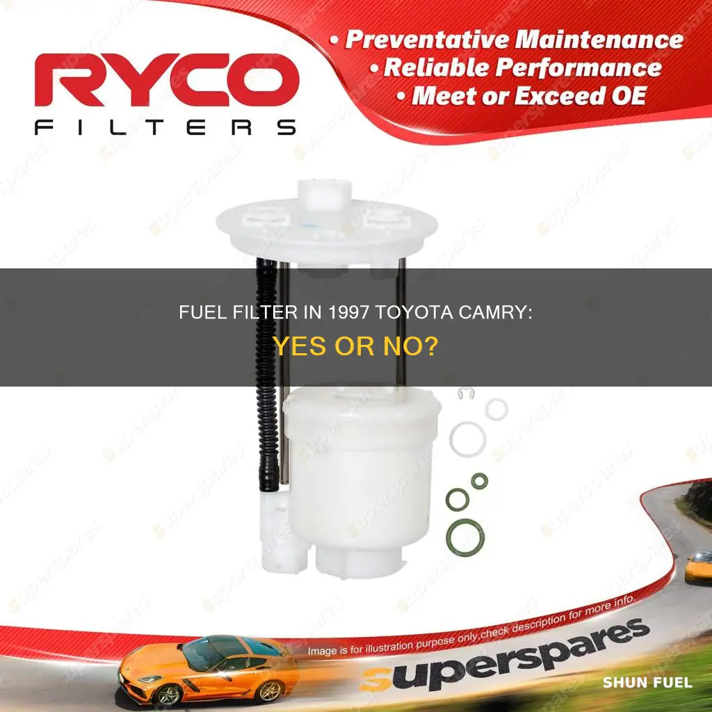 does a 1997 toyota camry have a fuel filter