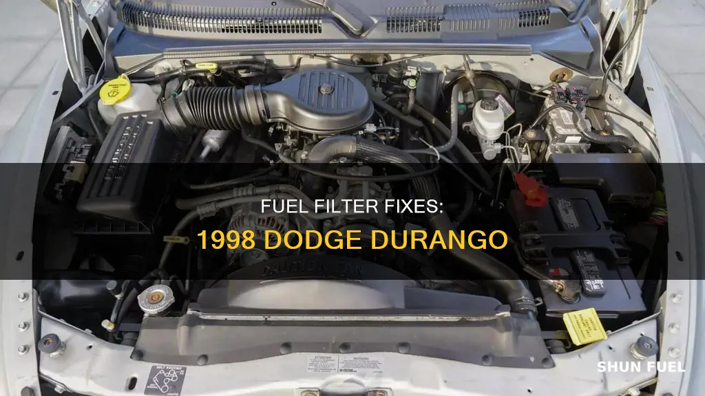 does a 1998 dodge durango fuel filter