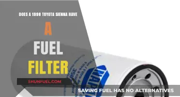 Fuel Filter in 1998 Toyota Sienna: Yes or No?