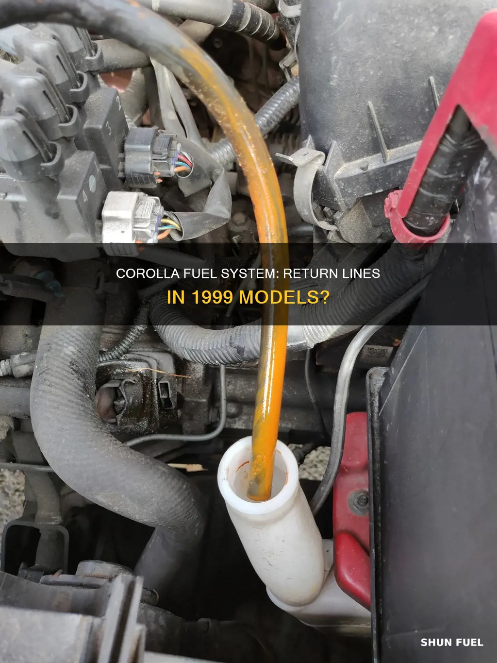 does a 1999 corolla have return fuel lines