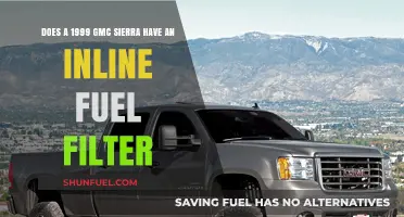 Where is the Fuel Filter on a GMC Sierra?