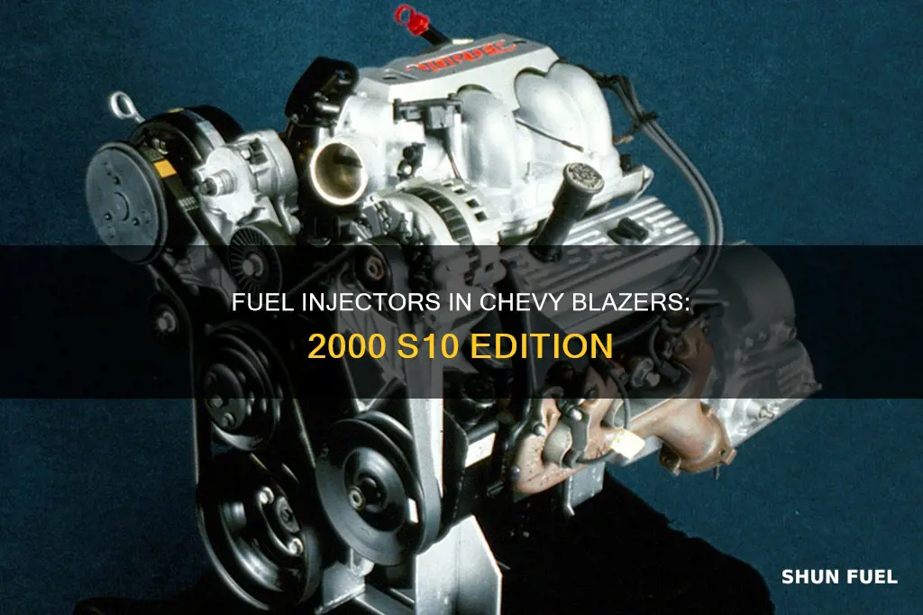 does a 2000 chevy s10 blazer have a fuel injector