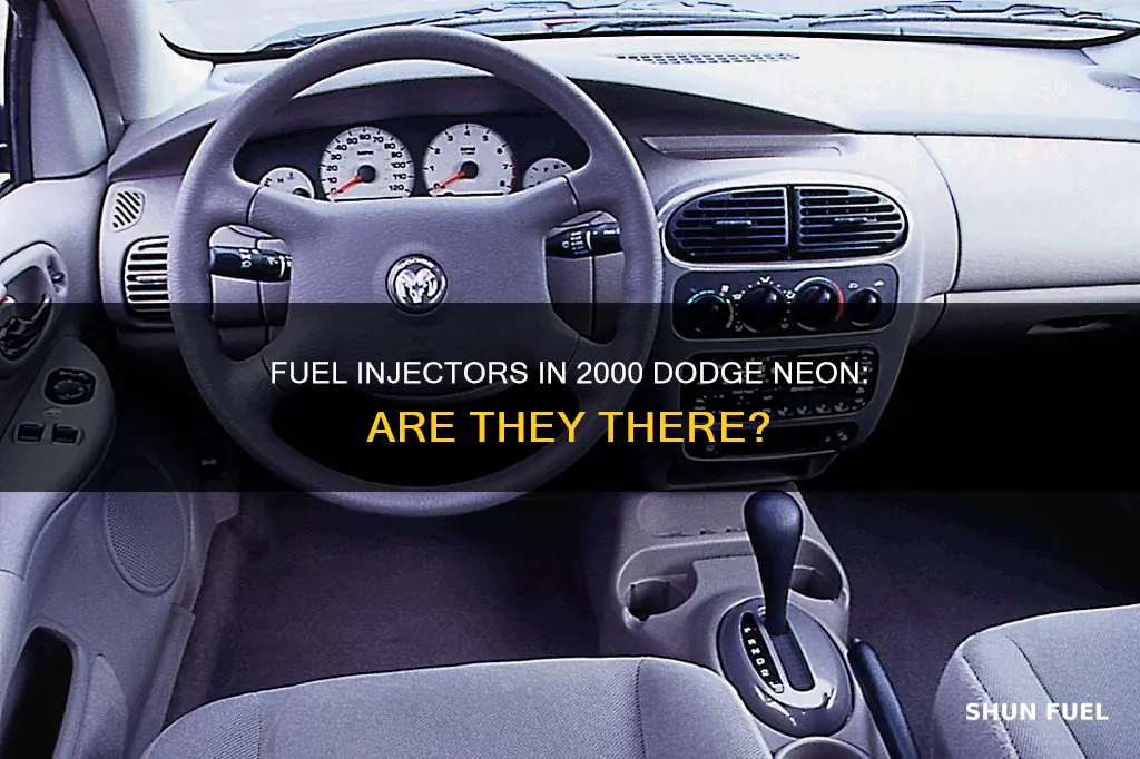does a 2000 dodge neon have fuel injectors