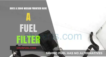 Fuel Filter in Nissan Frontier: 2000 Model Maintenance