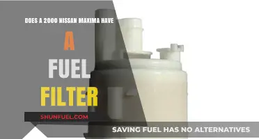 Fuel Filter in Nissan Maxima: 2000 Model Edition