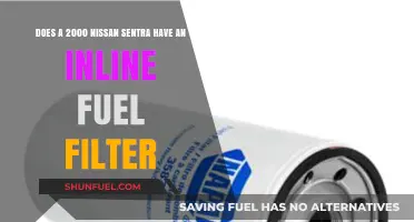 Where is the Fuel Filter on a Nissan Sentra?