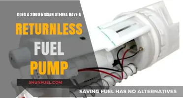 Nissan Xterra 2000 Fuel Pump: Returnless or Traditional System?