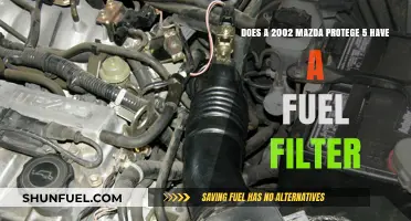 Mazda Protege 5: Where's the Fuel Filter?