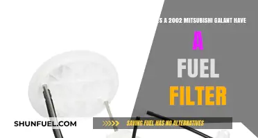 Fuel Filter in 2002 Mitsubishi Galant: Yes or No?