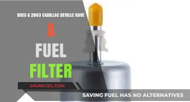 Fuel Filter Facts for 2003 Cadillac DeVille Owners