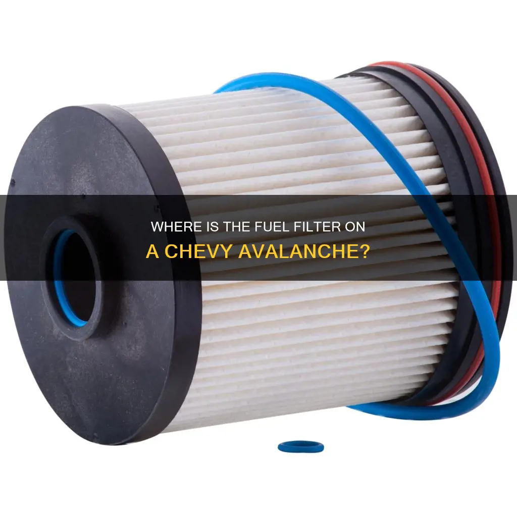 does a 2004 chevy avalanche have a fuel filter