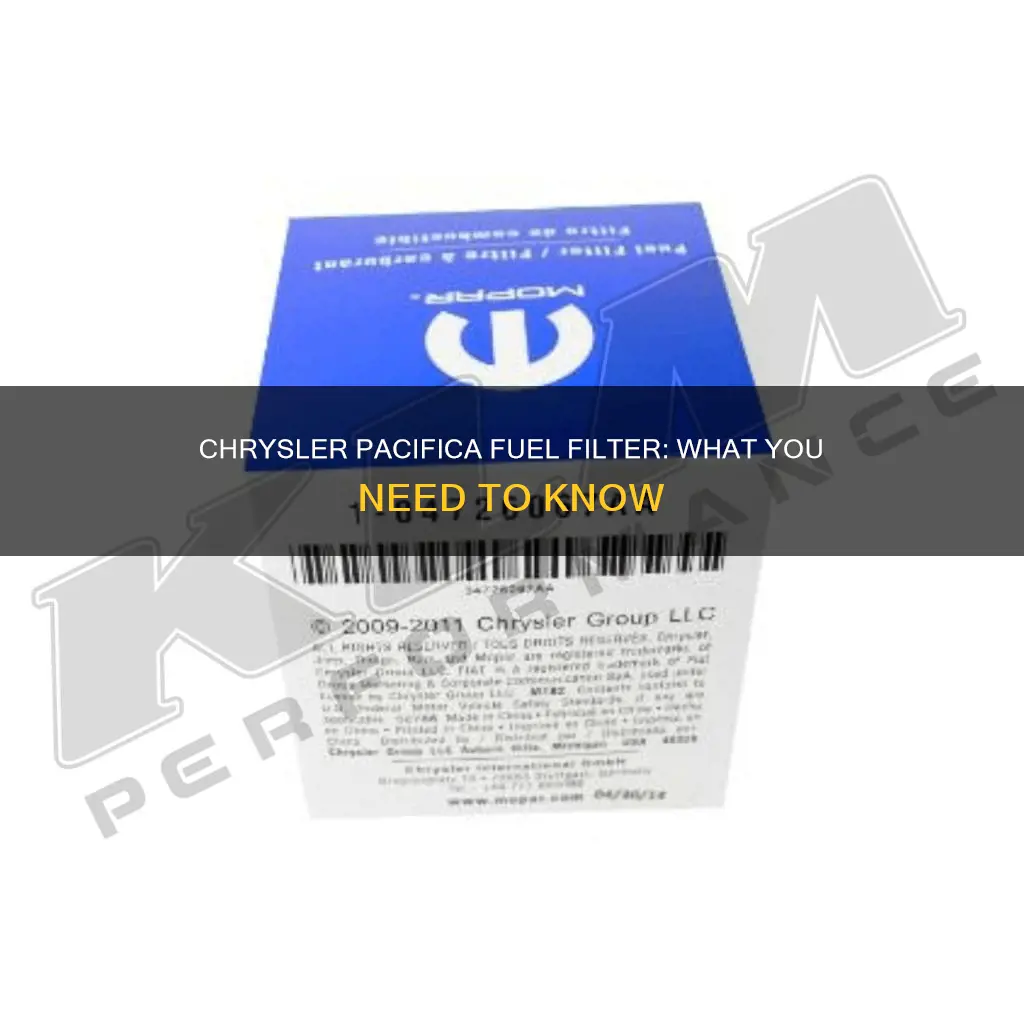 does a 2004 chrysler pacifica have a fuel filter
