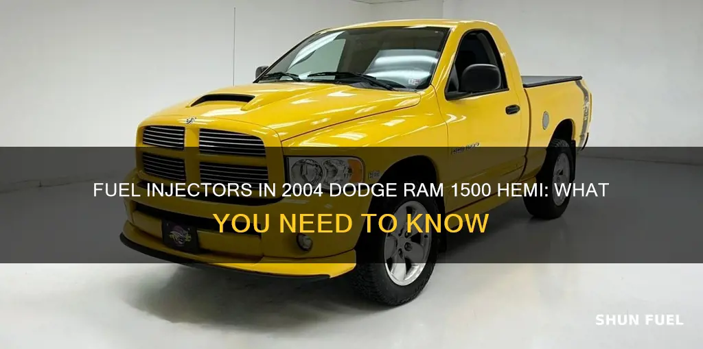 does a 2004 dodge ram 1500 hemi have fuel injectors