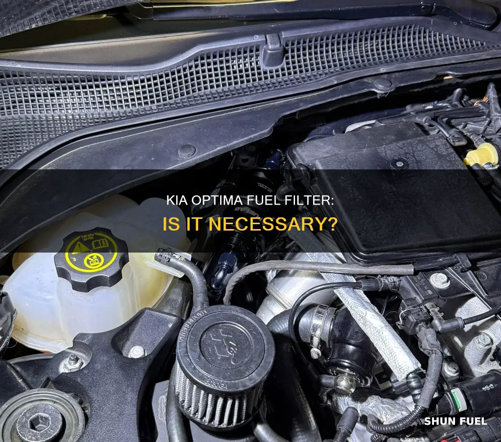 does a 2004 kia optima have a fuel filter