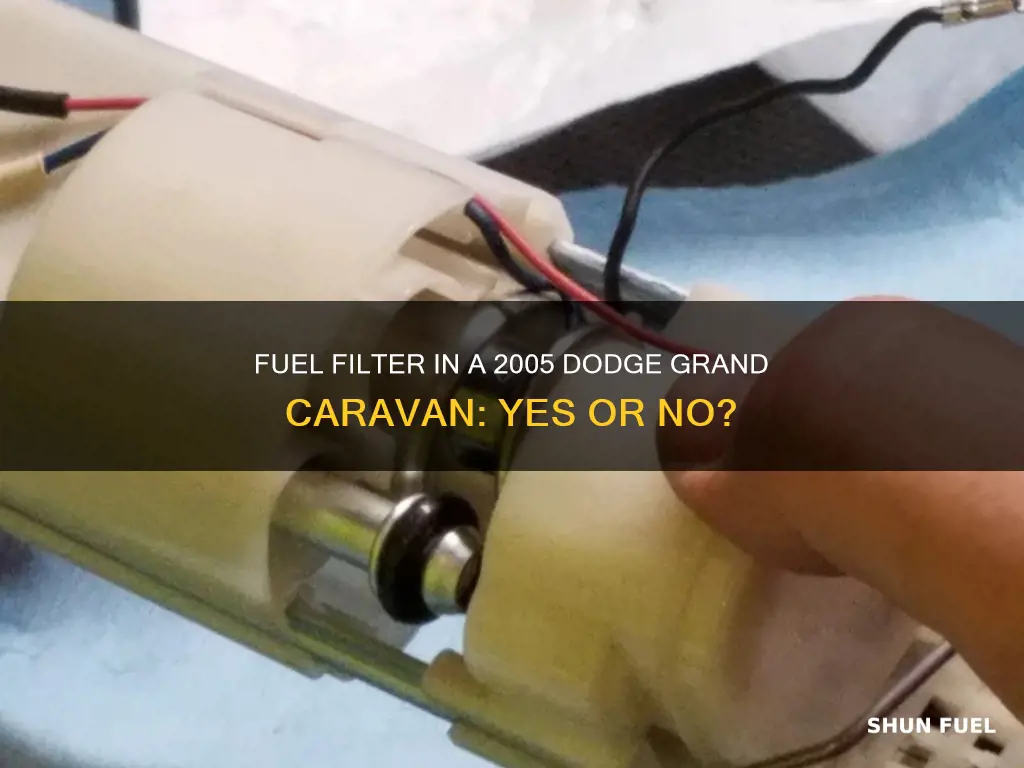 does a 2005 dodge grand caravan have a fuel filter