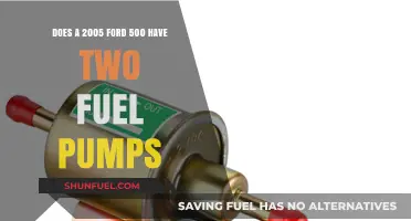 Ford 500 Fuel System: Exploring Dual Pump Setup in 2005 Model