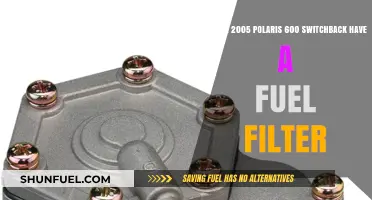 Polaris 600 Switchback: Where's the Fuel Filter?