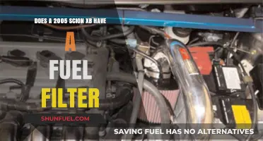 Fuel Filter in Scion xB: 2005 Edition