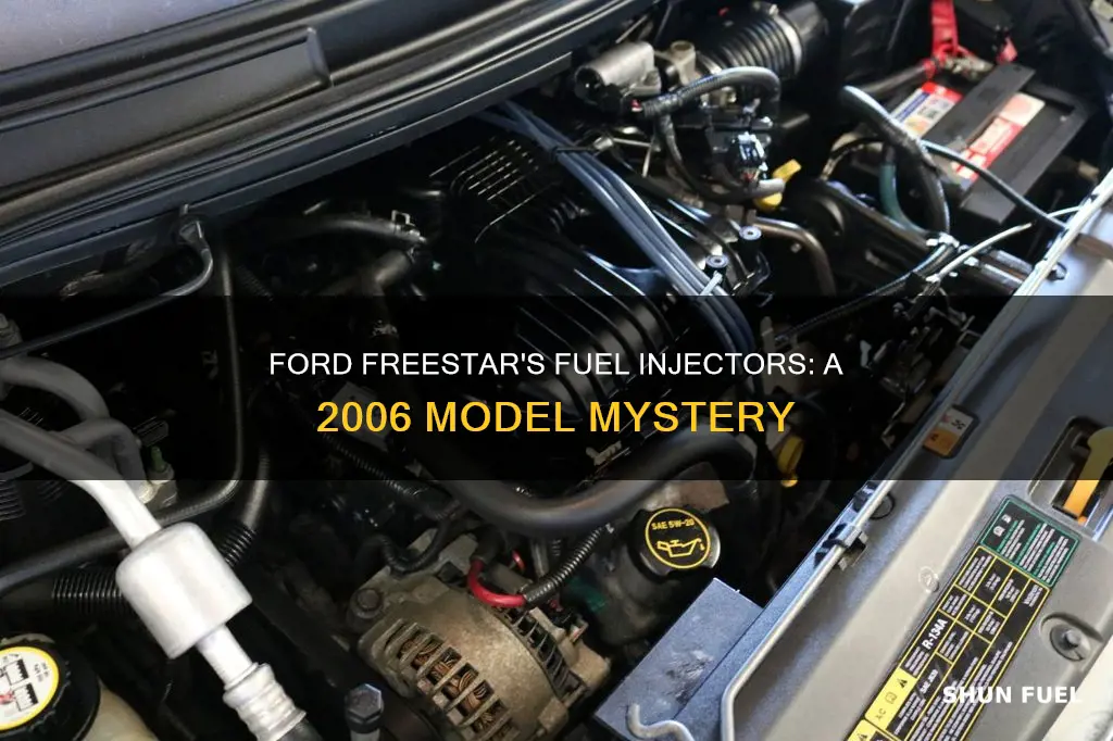 does a 2006 ford freestar have fuel injectors