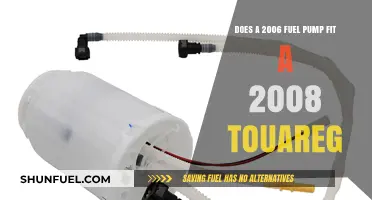 Will a 2006 Fuel Pump Work in a 2008 Touareg?