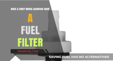 Fuel Filter in 2007 Buick Lacrosse: Yes or No?