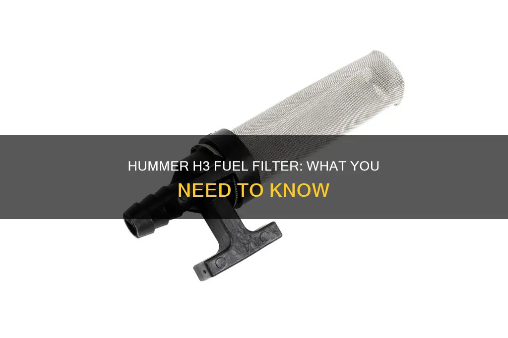 does a 2007 hummer h3 have a fuel filter