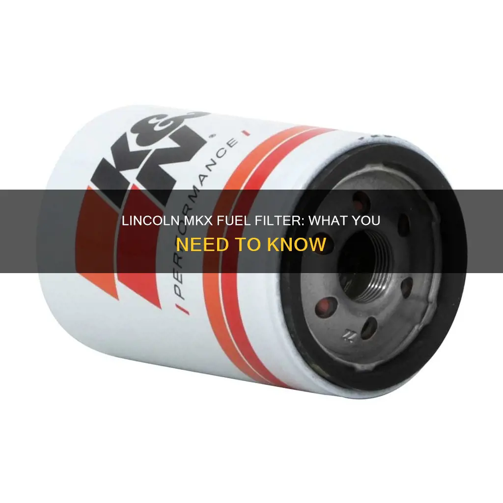 does a 2007 lincoln mkx have a fuel filter