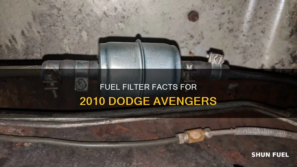does a 2010 dodge avenger have a fuel filter