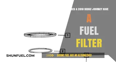Dodge Journey Fuel Filter: What You Need to Know
