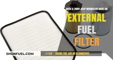 Jeep Wrangler 3001: Where's the Fuel Filter?