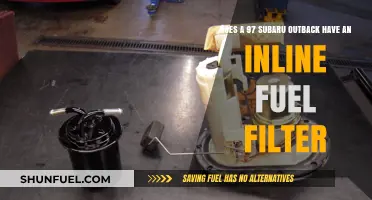 Where is the Fuel Filter on a 97 Subaru Outback?