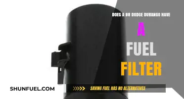 Where's the Fuel Filter on a '98 Dodge Durango?