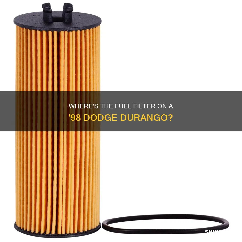 does a 98 dodge durango have a fuel filter
