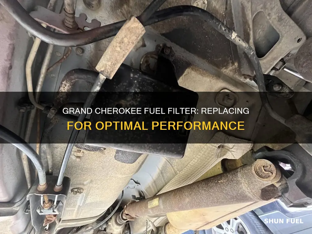 does a 98 grand cherokee a replaceable fuel filter