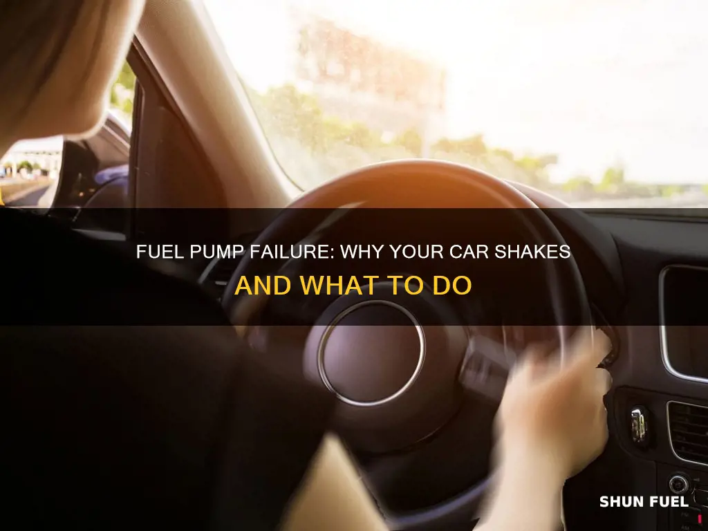 does a bad fuel pump make your car shake
