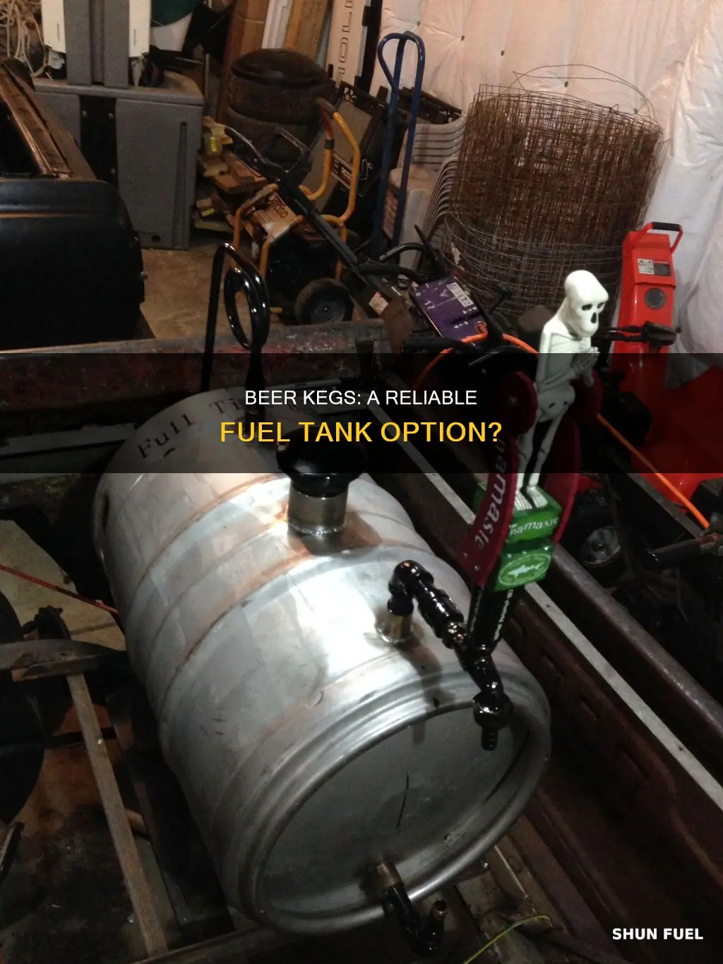 does a beer keg work as a good fuel tank