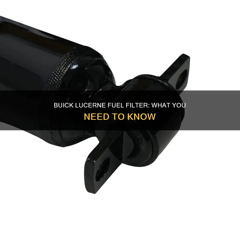 does a buick lucerne have a fuel filter